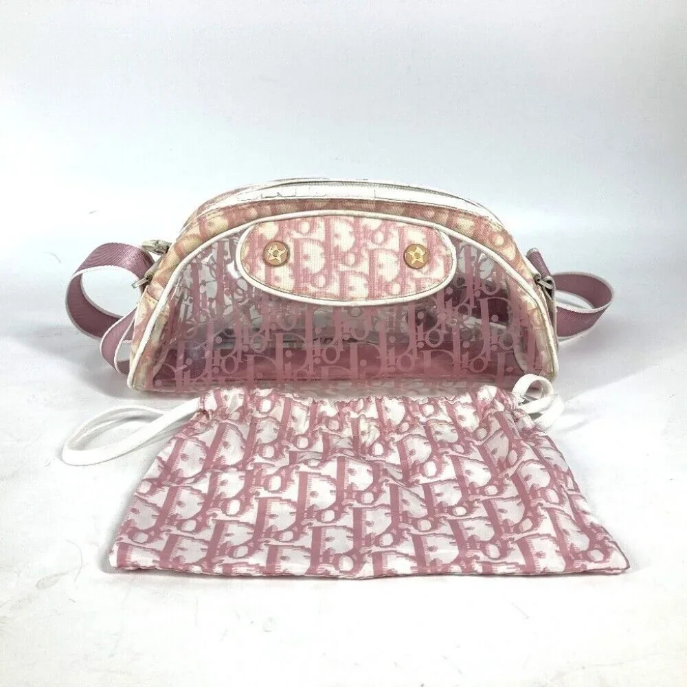 Dior Logo trotter Crossbody bag with drawstring pouch Shoulder Bag - Picture 15 of 15